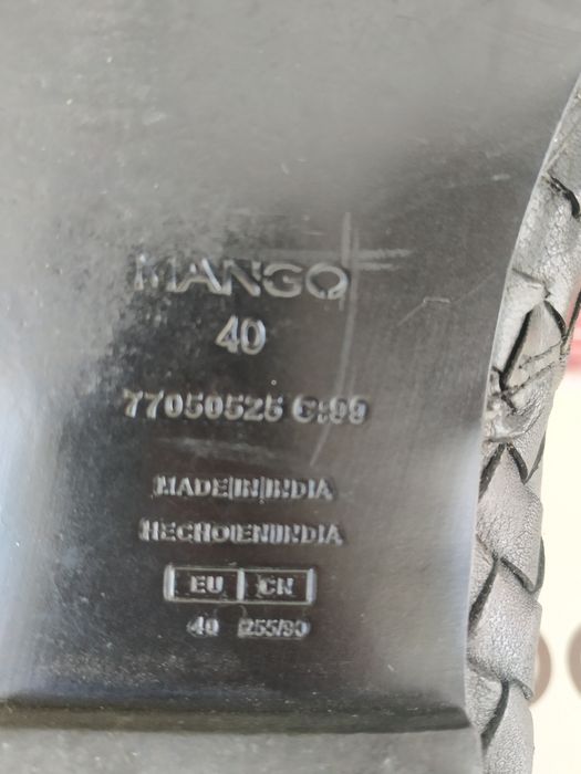 Vând mocasini mango  și halat mini mango