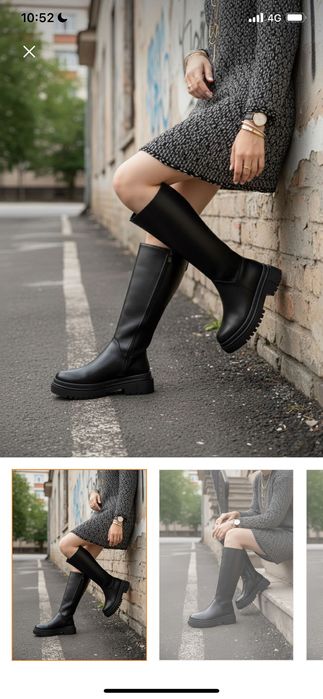 Дамски ботуши нови