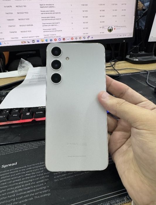 Samsung s24 plus obmen qimoqchim s25 ni oʻziga