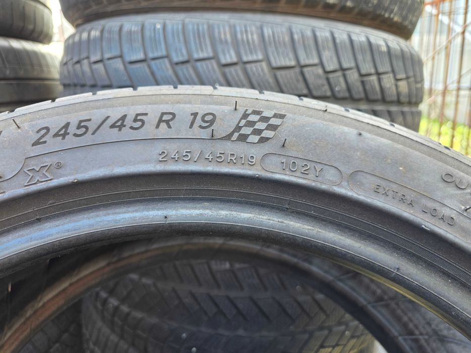 4бр Летни гуми 245 45 19 - Michelin - DOT 2024