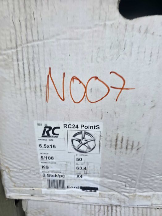 Jante Aliaj 5x108 16'' Volvo V40 S40 V60 S60 - 6.5J ET 50 NOI