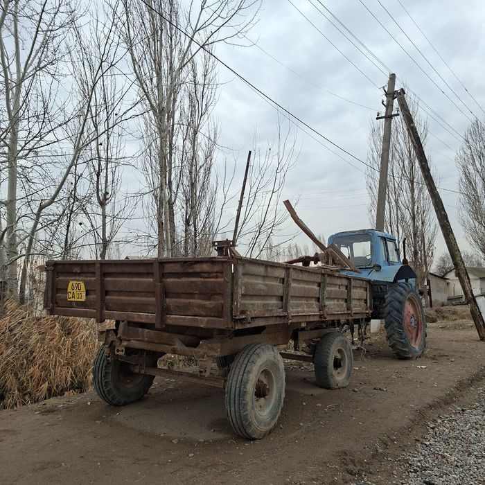 Торактор Беларус прицеп сотилади!