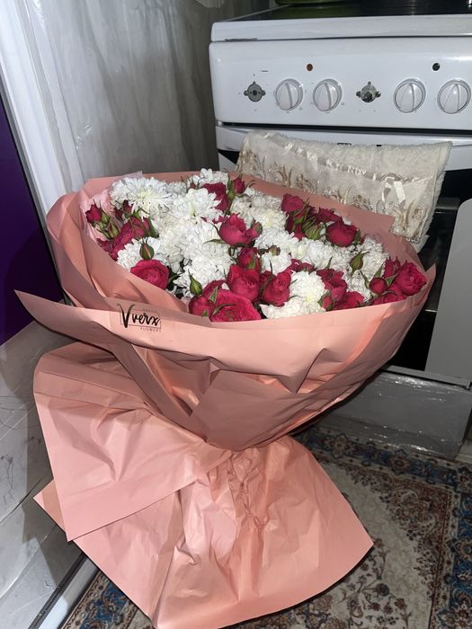 цветы,гүл,букет красивые