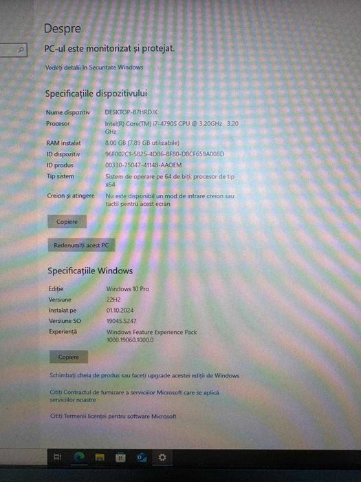 Calculator birou - HP EliteOne 800 G1 All-in-One