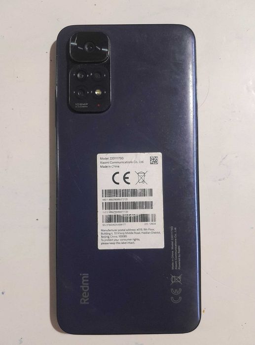 Redmi not 11S 8/128 plata ketgan