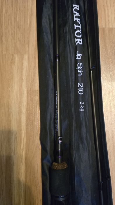 Lanseta Hakuyo Raptor Jig Spin, 2.10m, 2-8g, 2buc