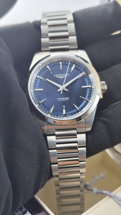 LONGINES Conquest Blue 41mm Automatic - Чисто нов, Пълен комплект