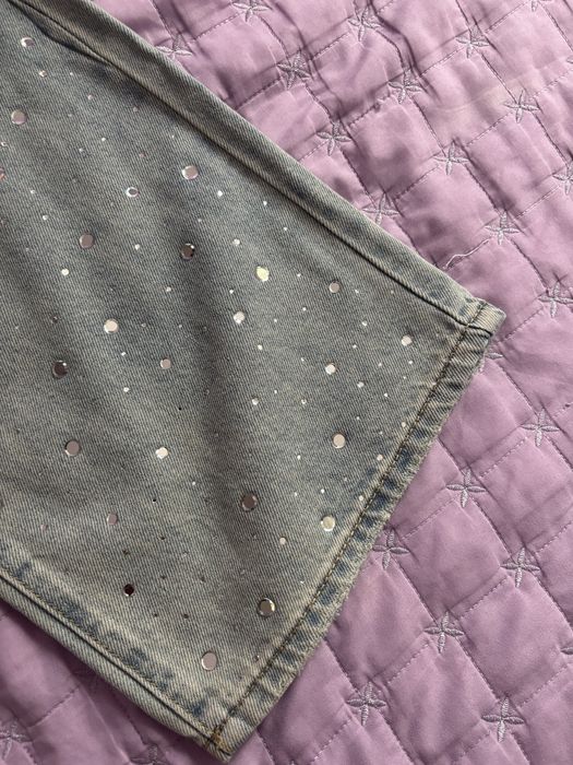 Ефектни дънки с камъни