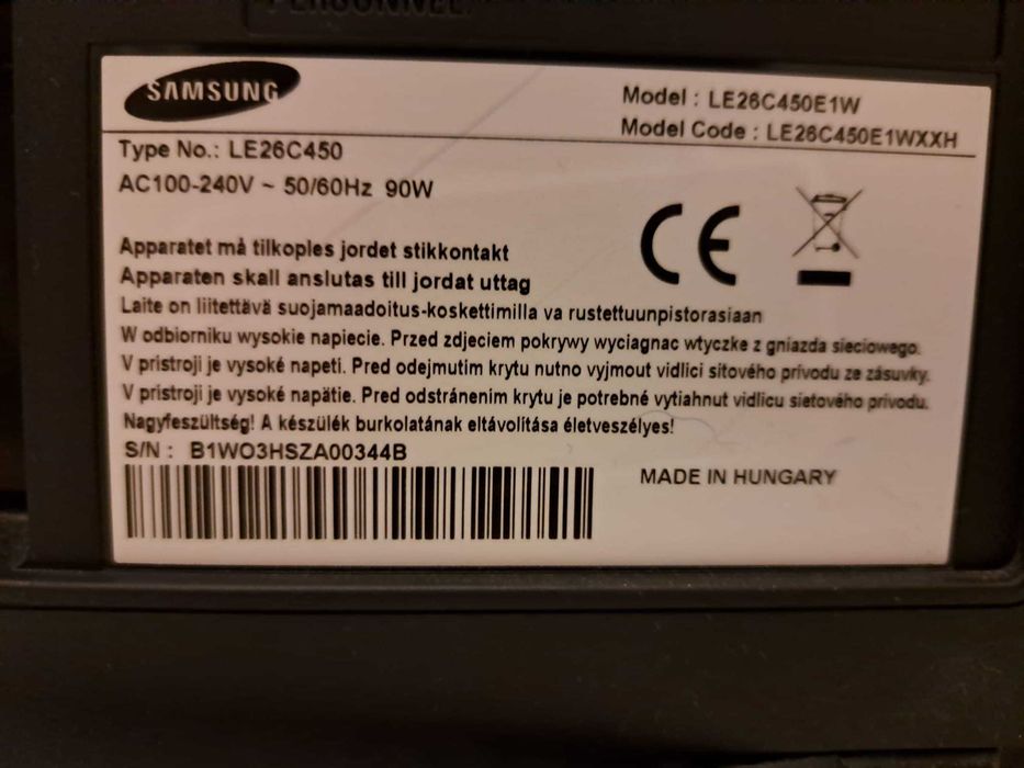 televizor LCD Samsung 26"