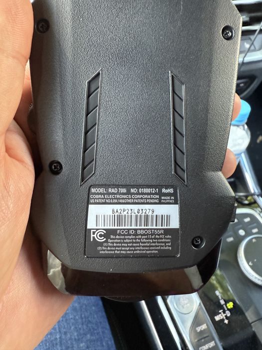 Detector radar Cobra Rad700i