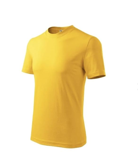Tricou galben și pufosss