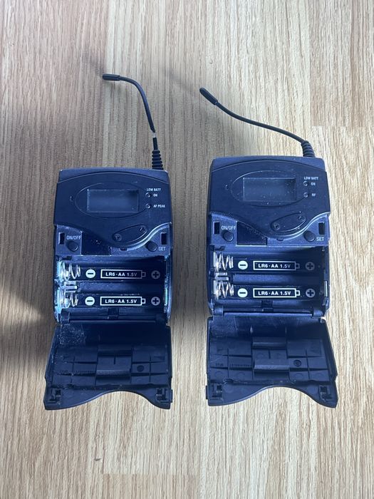 Lavalier Sennheiser EW 100 G2 WirelesBodypack Receiver and Transmitte