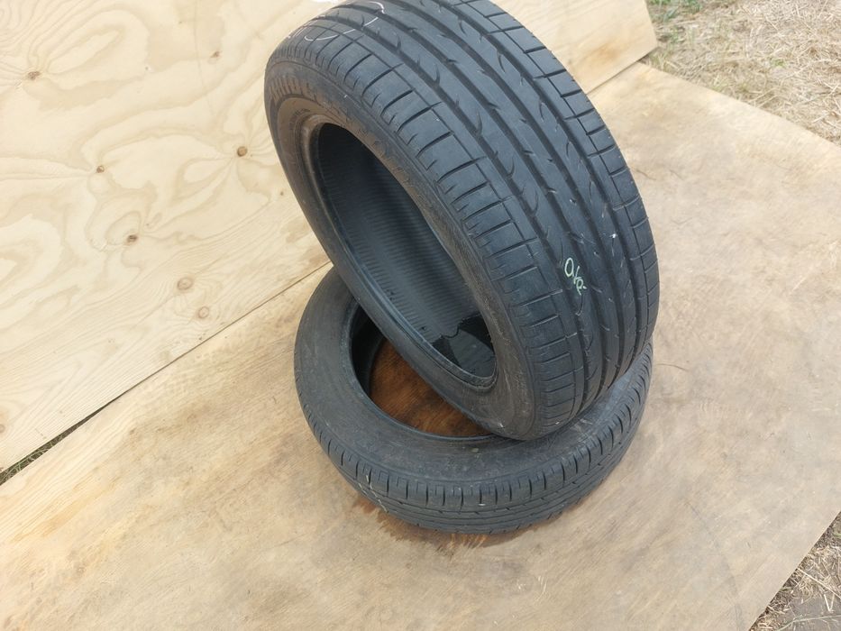 135 lei bucata! Doua anvelope de vara 225 55 r18 Bridgestone Dueler