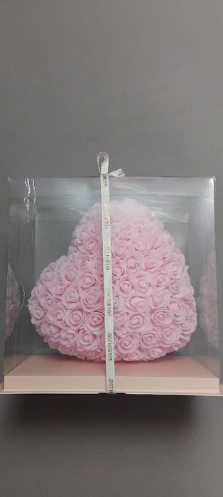 Inima din flori de săpun/ 25 cm