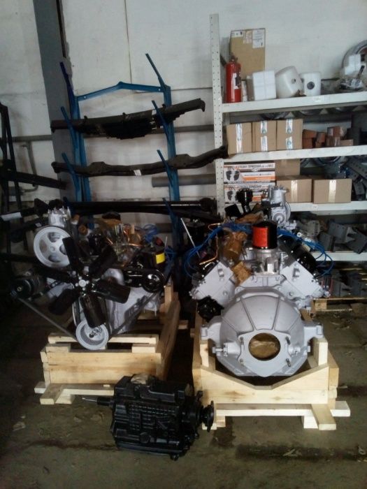 Двигатель ЗИЛ 130 , 131 , УРАЛ -375 КПП