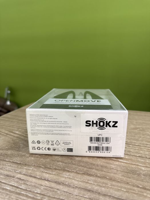 Shokz OpenMove wireless bone conduction headphones Black