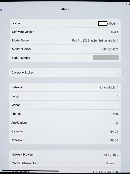 Apple iPad Pro 12.9 (3rd Gen) + писалка + клавиатура