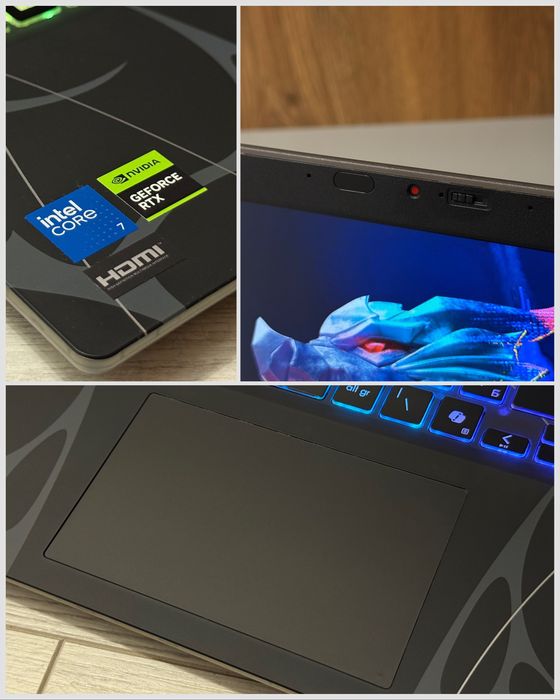 15.6 144hz/RTX 5060 8GB / i7 240H / 16GB/ НОВ Гаранция / RGB/ CYBORG MSI