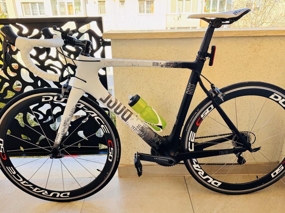 Cursieră CARBON ROSE XEON CW,jante carbon DURA-ACE C50 ,full ULTEGRA!!