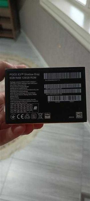 Продам телефон Poco x3 NFC