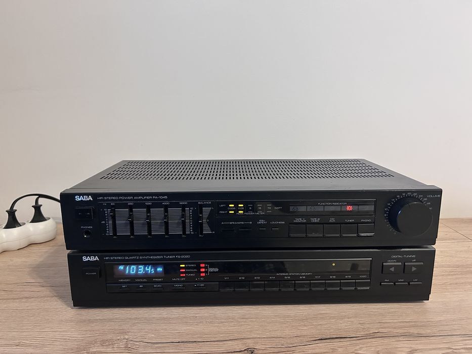 Amplificator + Tuner FM SABA