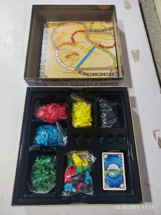 Настольная игра Ticket to Ride (Europe)