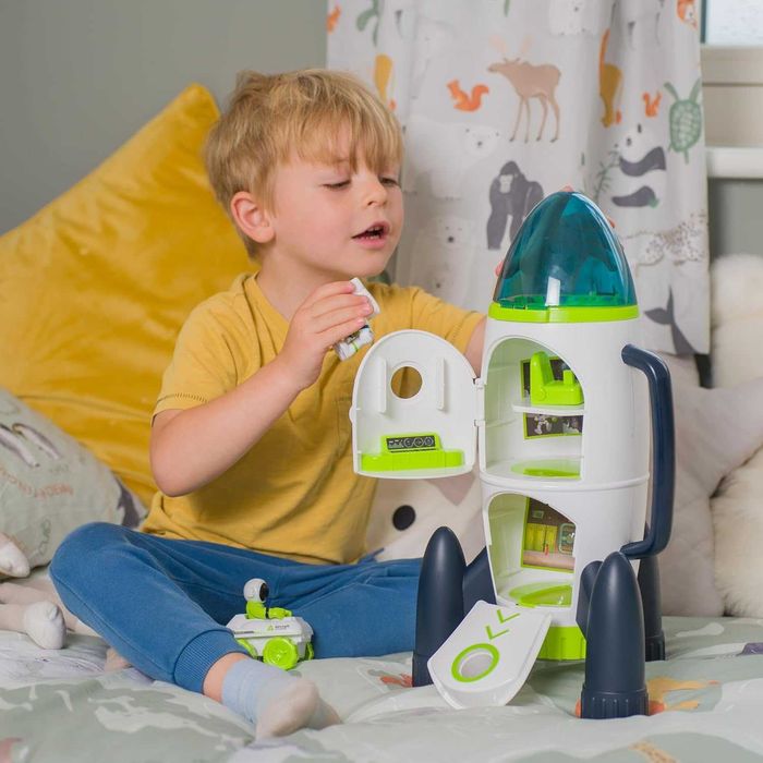 Комплект космическа ракета Science Kidz - Космически играчки за деца на възраст 3, 4, 5 години
