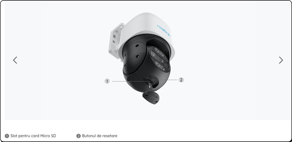 Camera de supraveghere PoE, Reolink TrackMix PoE