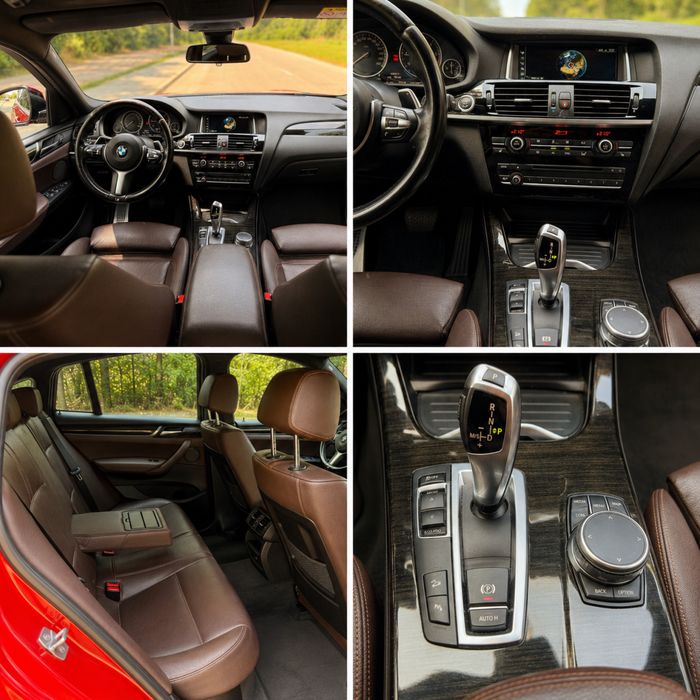BMW X4 xDrive20d M sport | 2017 | 190 cp / Pachet M / Piele Maro/ Full LED