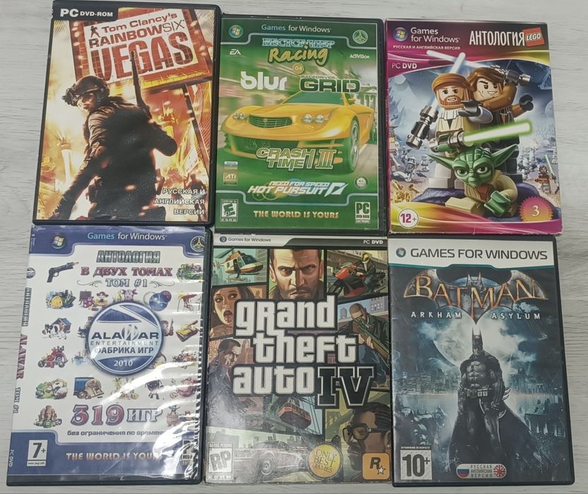 Продам диски игры, есть гта 4
