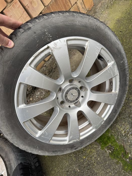 Roti cu cauciuc iarna A class Mercedes 5x112 195/55R16