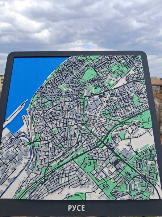 Русе на длан! Аристократизъм и релеф в 3D