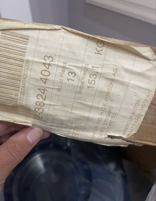 Тормозные диски на Porshe panamera 2017 +