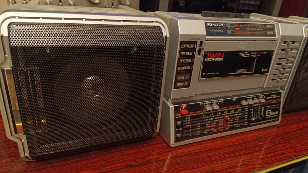 Магнитола Sharp wf-t737(Twin mechanism)