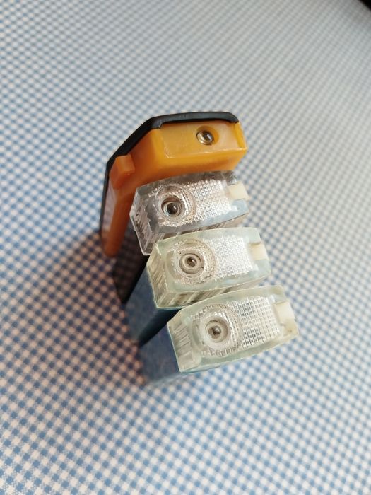 Lanterna Luminița și Soim cu bec cu lupa, vechi perioada comunista RSR