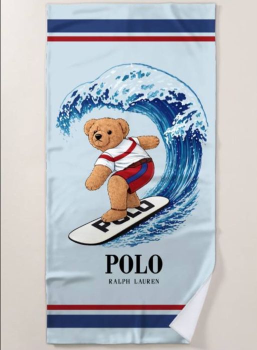 Страхотна плажна хавлия POLO RALPH LAUREN размер 180см на 90см