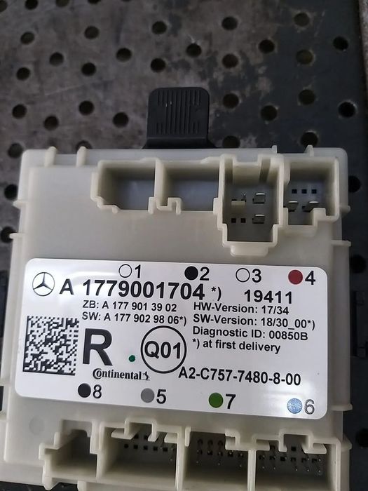 Modul calculator usa stanga spate mercedes b class w247 a1779001704