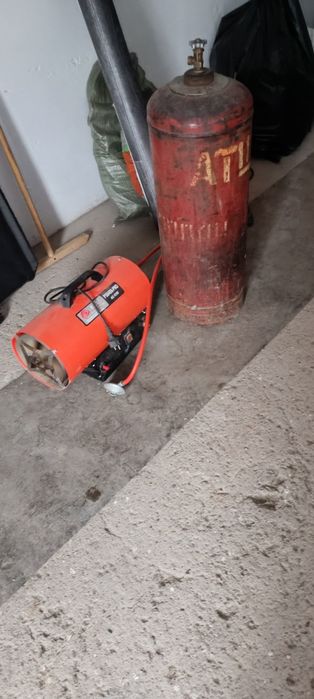 Газовая пушка и балон