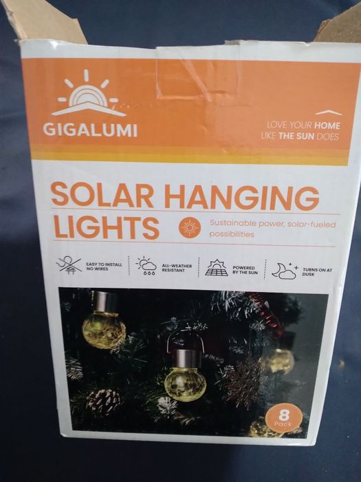 Lumini Solare Giagalumi,set de 8buc.