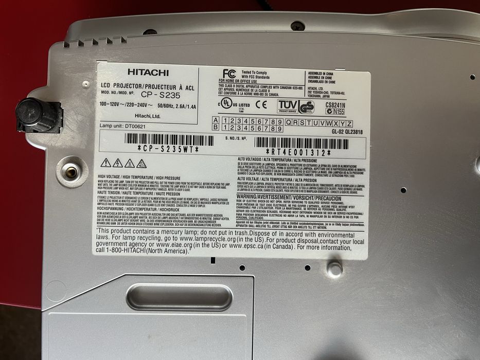 Мултимедия Hitachi  CPS235