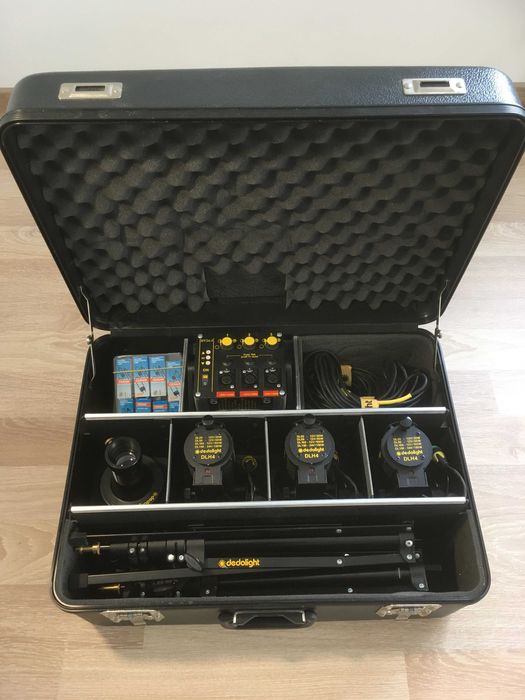 Професионално осветление за фото и видео заснемане на фирма Dedolight