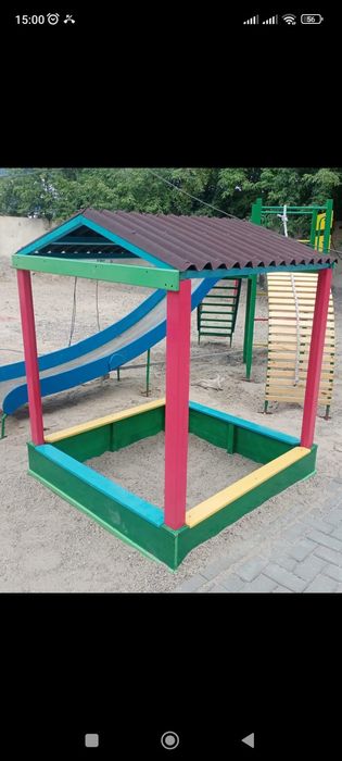 Деревянные песочницы