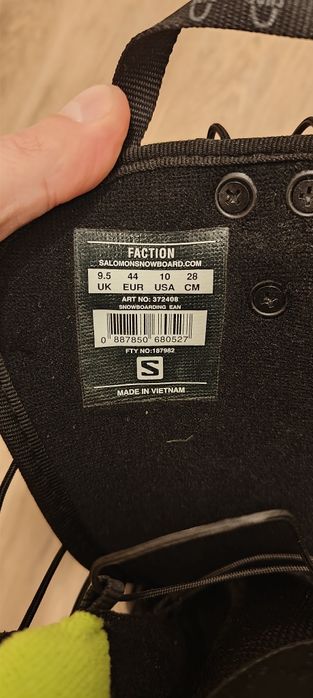 Сноуборд обувки Salomon, Burton