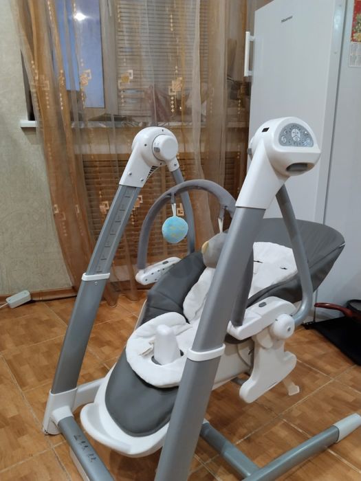 Продам качелю+стул+бустер