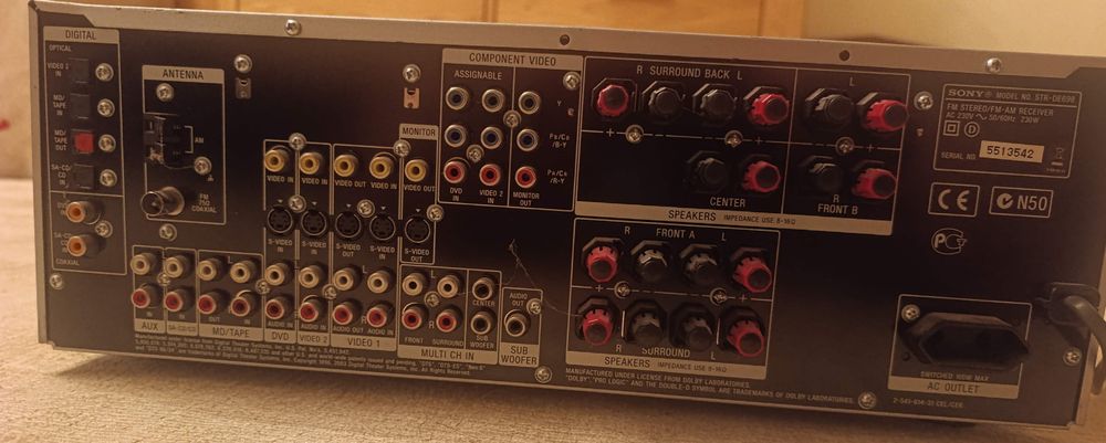 Усилвател Sony str de 698