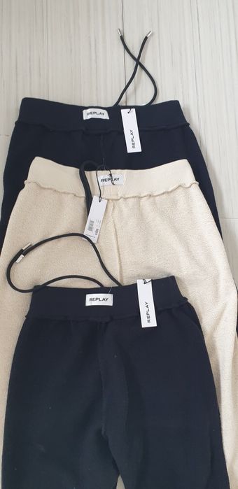 Replay Milano Cotton Pant S - L - XL НОВО! ОРИГИНАЛ! Дамски Долнища!