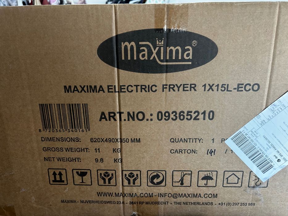 Friteuză profesională Maxima