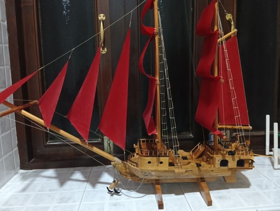 Парусник . Ручная работа . Сувенир