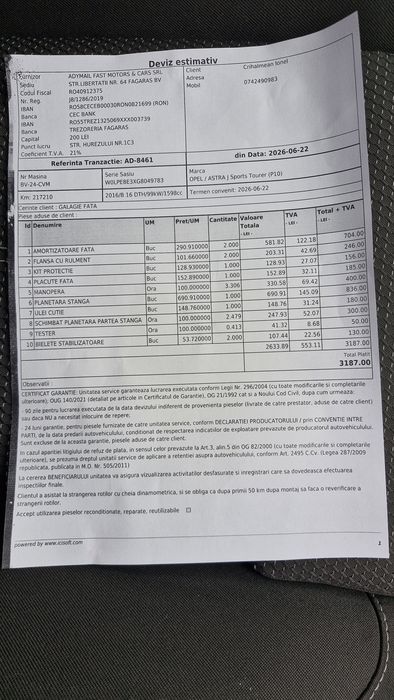 Opel astra j 2016