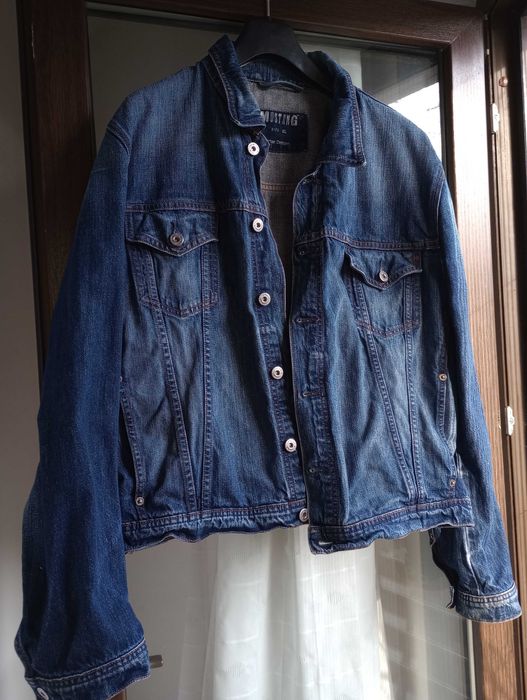 geaca barbati bluejeans Mustang,marime XL,bumbac,clasica